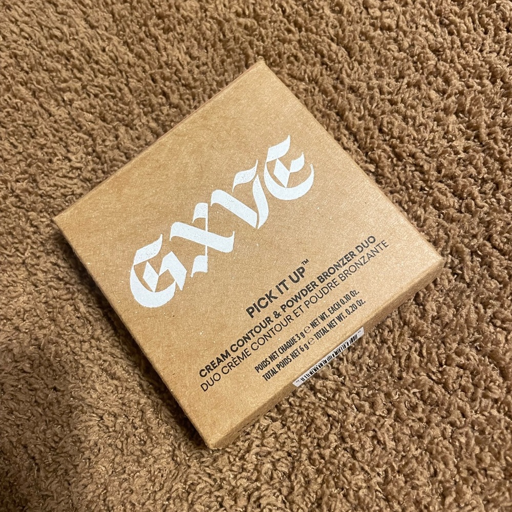 Gxve Beauty Pick It Up Cream Contour & Powder Bronzer Duo Heatin’ Up